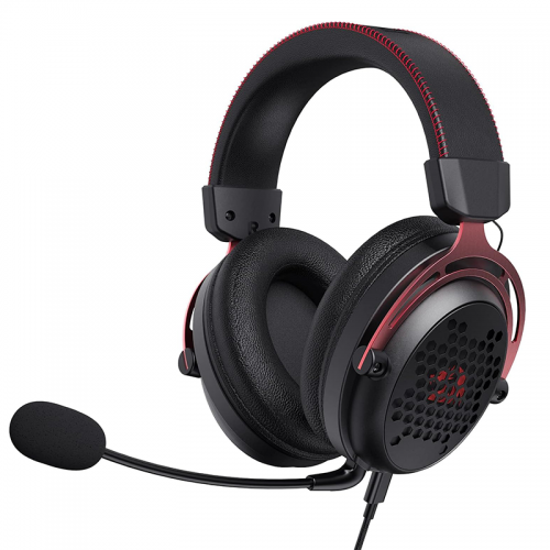 Redragon H386 Diomedes Wired Gaming Headset - Black
